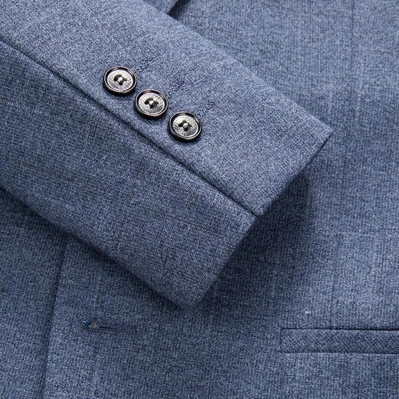 Men Suit Jacket - Wrinkle-Resistant Blazer