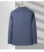 Men Suit Jacket - Wrinkle-Resistant Blazer