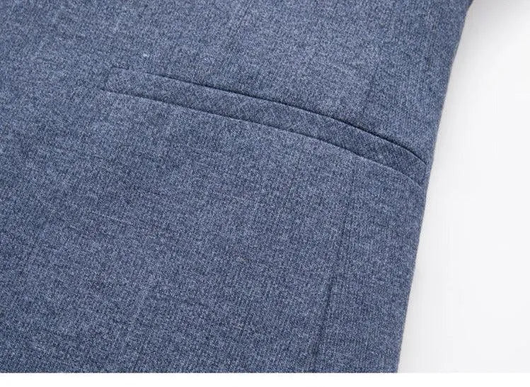 Men Suit Jacket - Wrinkle-Resistant Blazer