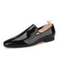 Men Venetian Dress Loafers - Slip-On Flat Formal Dress Shoes