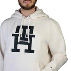 Men's hoodie Tommy Hilfiger Logo Kangaroo Pocket White – view 3