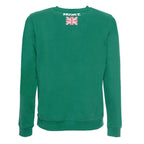Men's sweatshirt Husky Solid Crew Neck Green – view 2