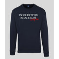 Men's sweatshirt North Sails Logo Crew Neck Navy – main view