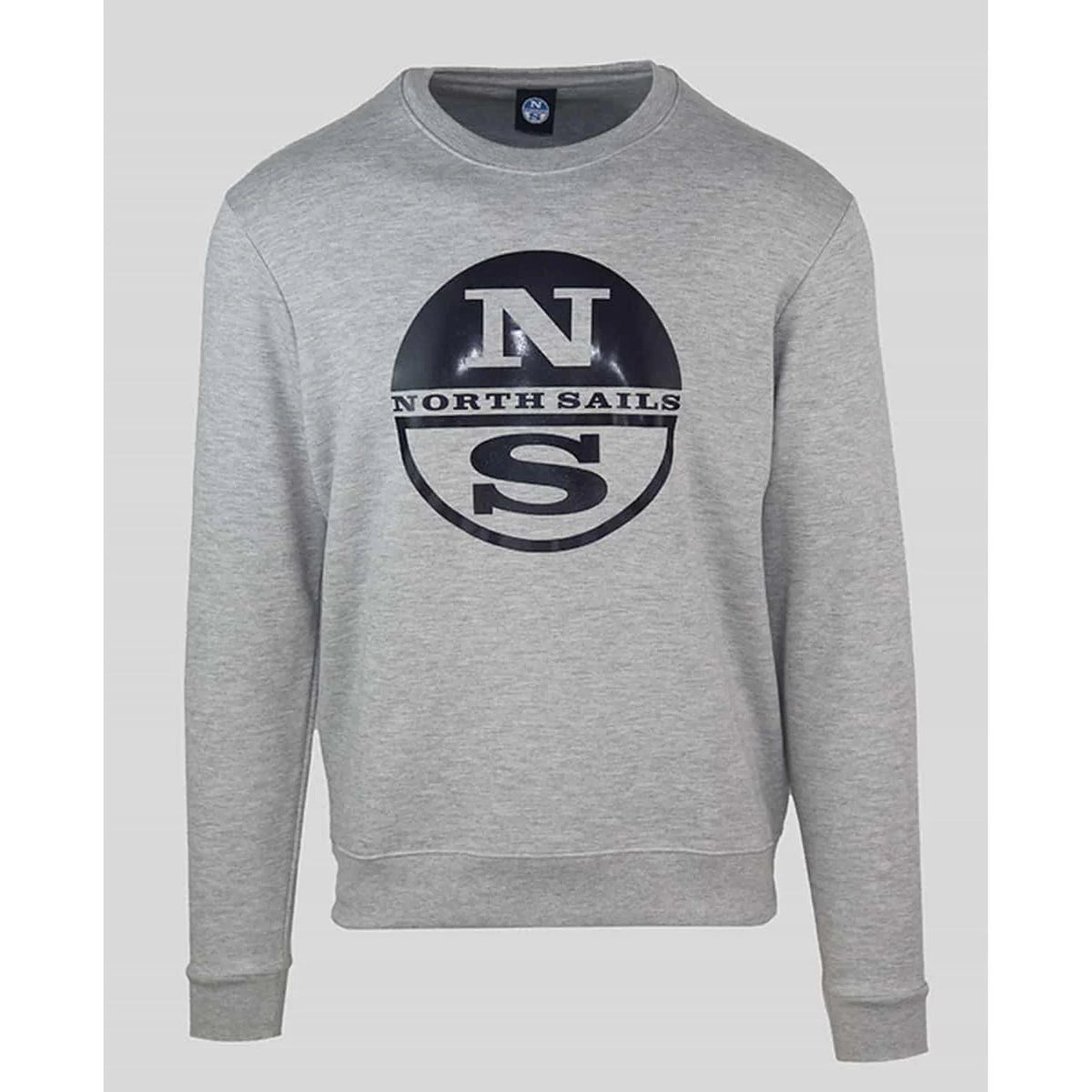 Men's sweatshirt North Sails Set-In Sleeve Logo Grey – main view