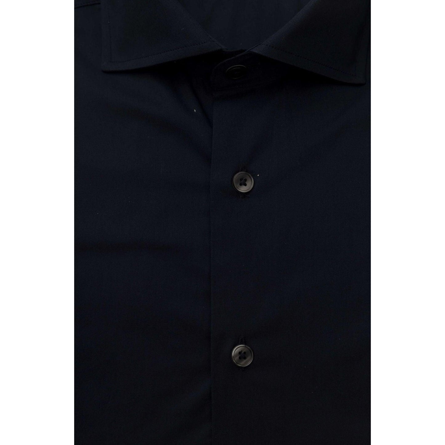 Navy Blue Men Dress Shirts - Bagutta Shirts - Shirt - Guocali
