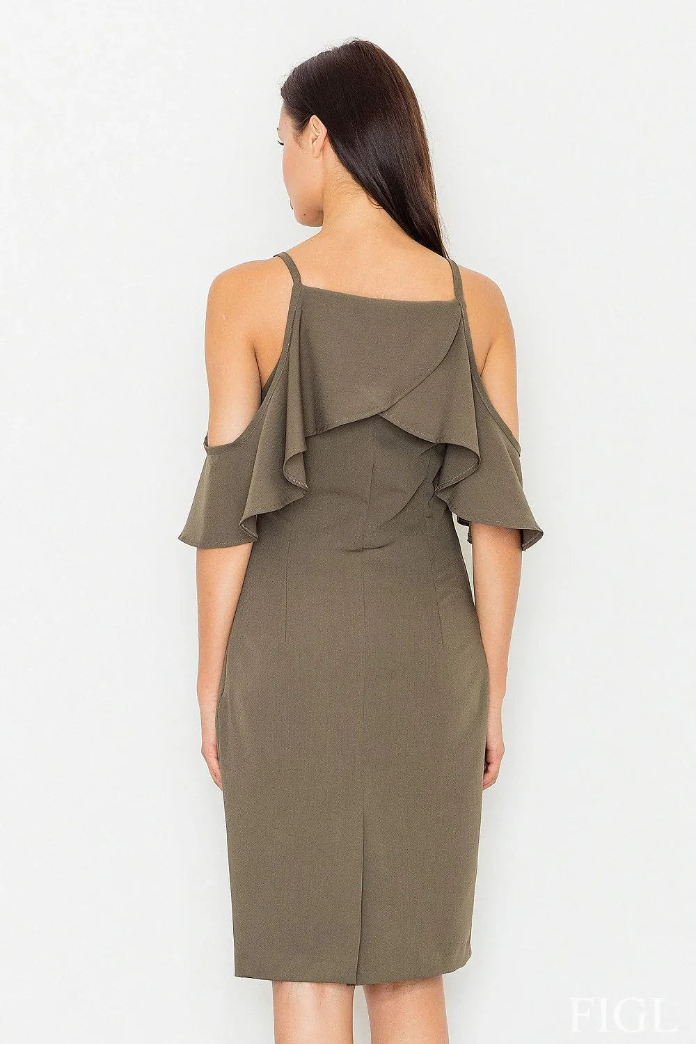 Off Shoulder Knit Dress Chic Casual Party Style-Day Dress-GUOCALI