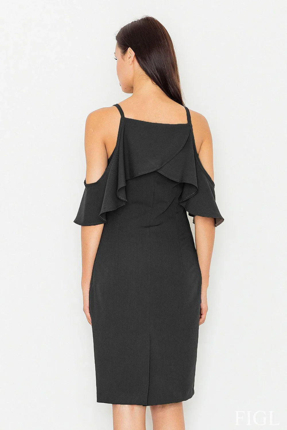 Off Shoulder Knit Dress Chic Casual Party Style-Day Dress-GUOCALI
