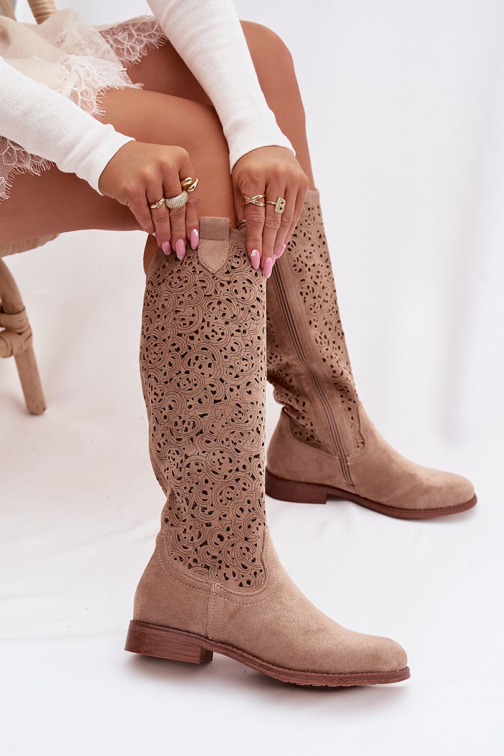 Open-work Boots - Guocali