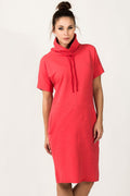 Oversized Turtleneck Day Dress Casual Style-Day Dress-GUOCALI