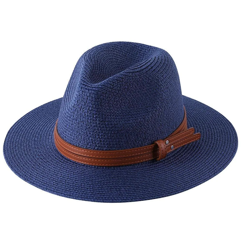 Panama Hat - Wide Brim Sun Hat -Guocali