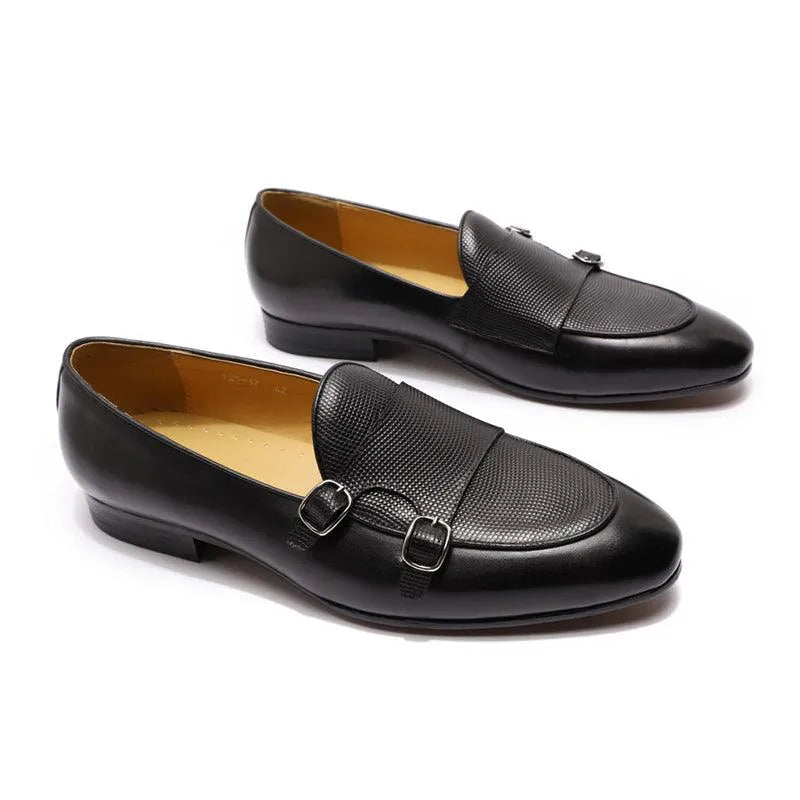 Men Dress Loafers - Buckles, Straps, Slip-On Monk Strap Formal Dress Shoes