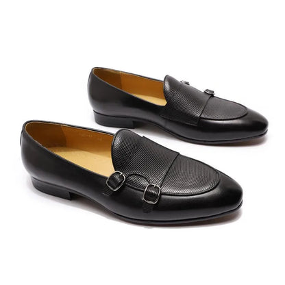 Men Dress Loafers - Buckles, Straps, Slip-On Monk Strap Formal Dress Shoes