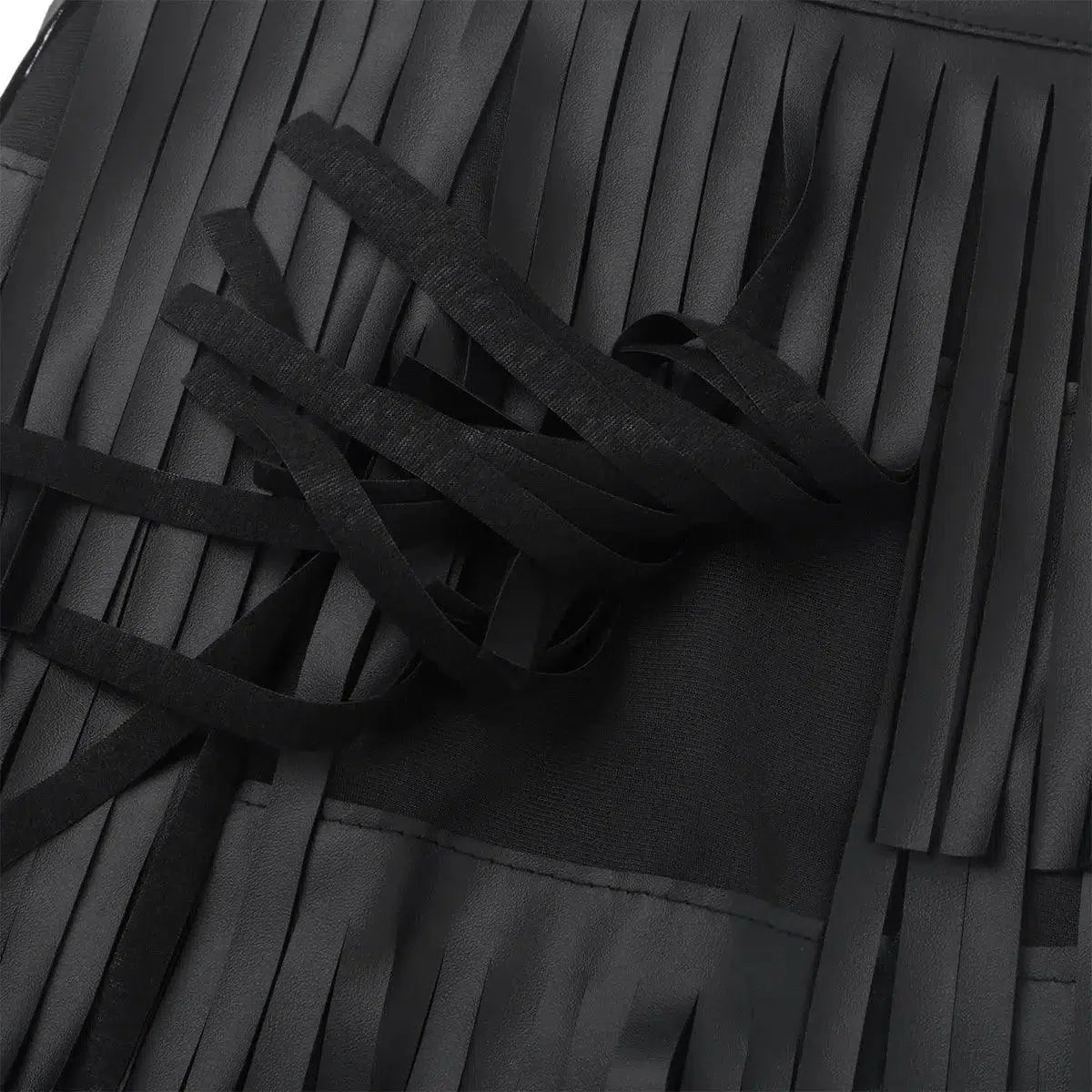 Pencil Skirt Women Leather Fringe Tassel - Mini Women Skirt