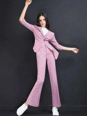 Pink Pant Suits For Ladies - Women Trouser Suits - Trouser Suit - Pantsuit - Guocali