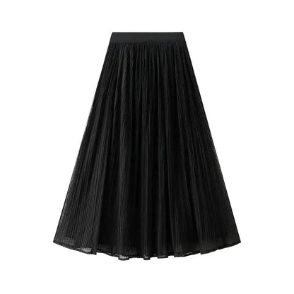 Pleated Skirt Fashion Reversible Design -Guocali