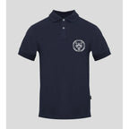Plein Sport Men Short Sleeves Cotton Polo Shirt – Breathable - Navy -Guocali