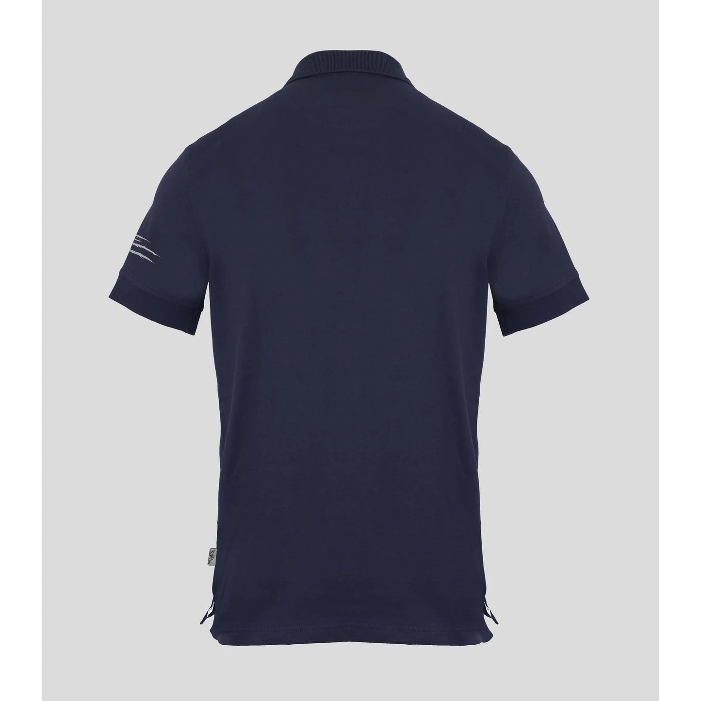 Plein Sport Men Short Sleeves Cotton Polo Shirt – Stretchable - Navy -Guocali