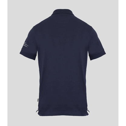 Plein Sport Men Short Sleeves Cotton Polo Shirt – Stretchable - Navy -Guocali