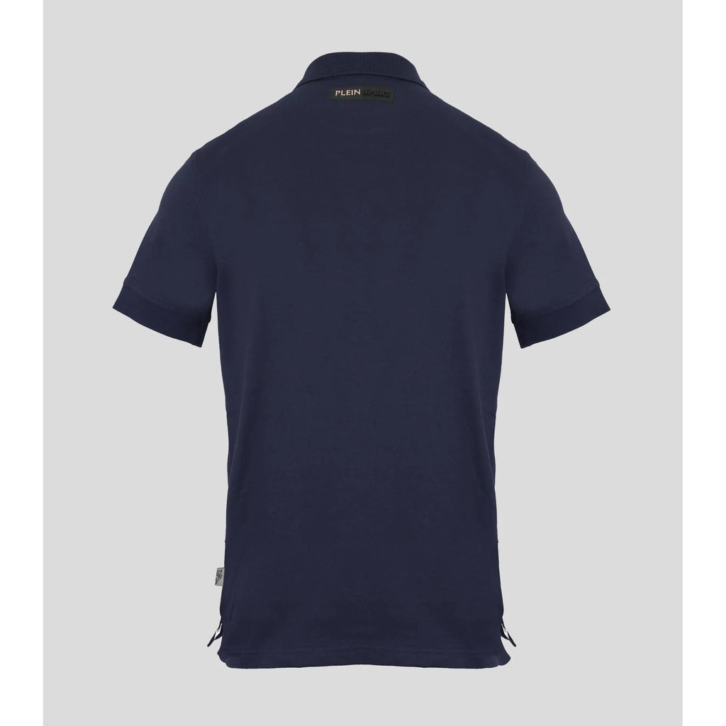 Plein Sport Men Short Sleeves Polo Shirt – Breathable - Navy -Guocali