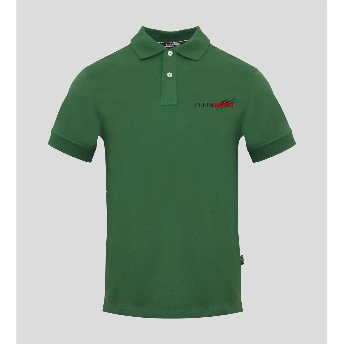 Plein Sport Men Short Sleeves Polo Shirt – Stretchable - Green -Guocali