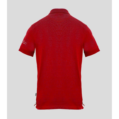 Plein Sport Men Short Sleeves Polo Shirt – Stretchable - Red -Guocali
