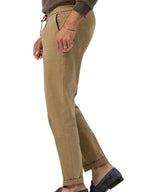 Professional Men Trousers – Mid Rise Drawstring -Guocali