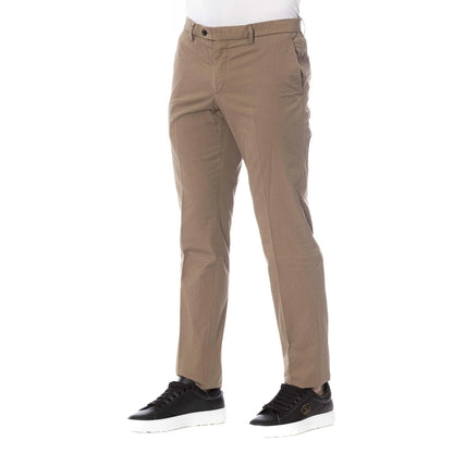 Professional Men Trousers – Mid-Rise Tapered Leg -Guocali