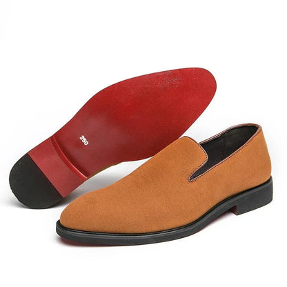 Men Casual Slipper Dress Loafers - Slip-On Formal Dress Shoes