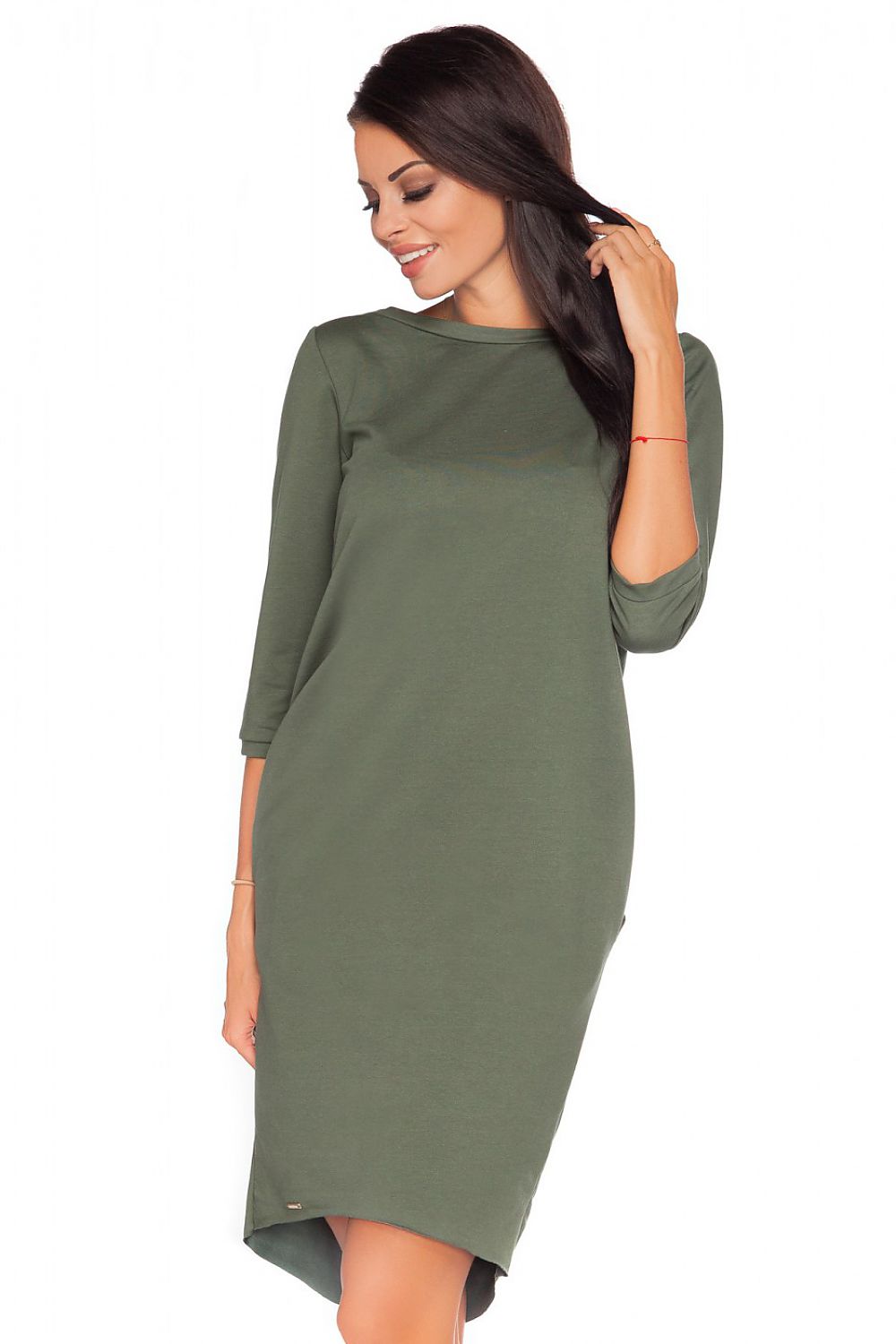 Relaxed Fit Knit Day Dress Everyday Style-Day Dress-GUOCALI