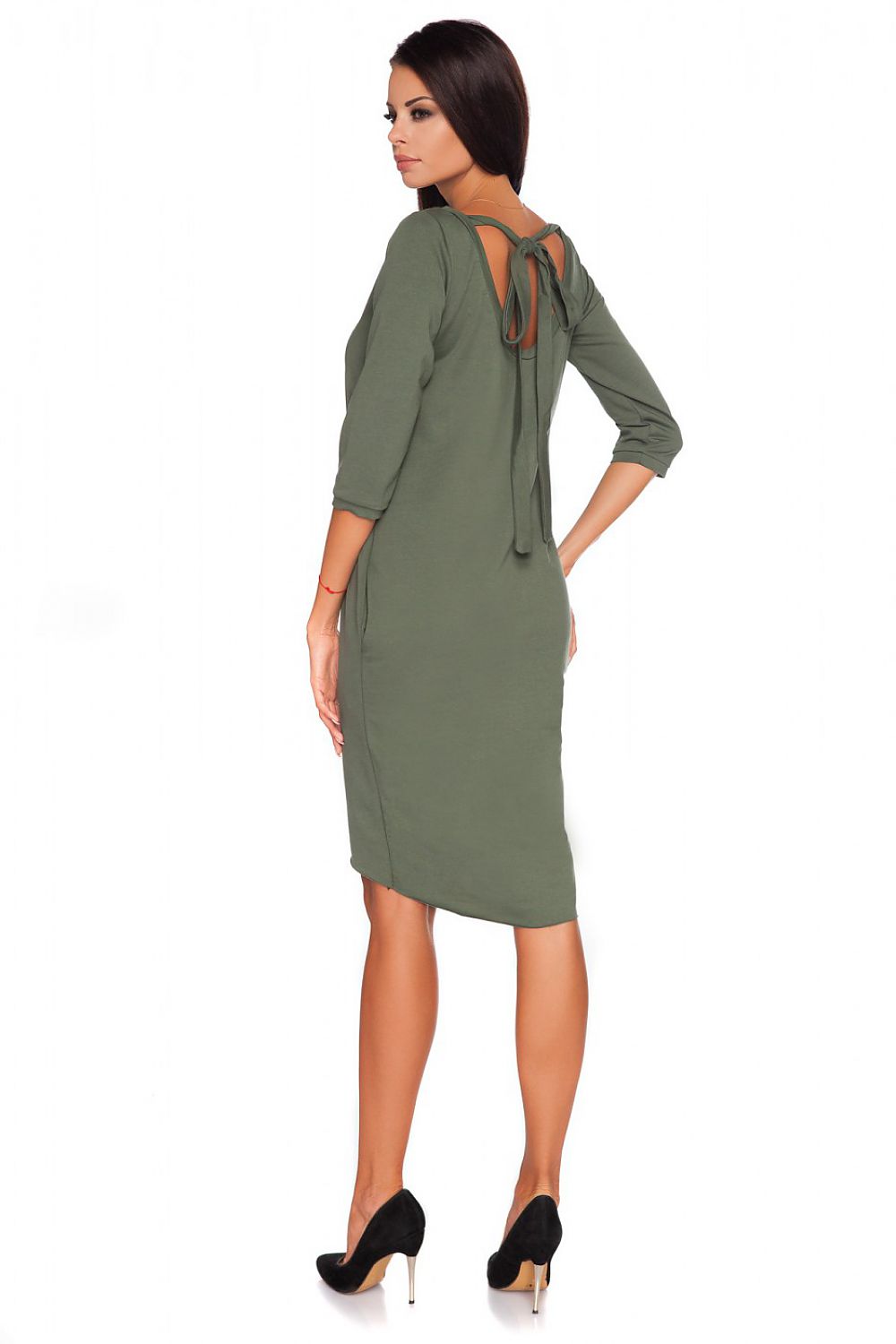 Relaxed Fit Knit Day Dress Everyday Style-Day Dress-GUOCALI