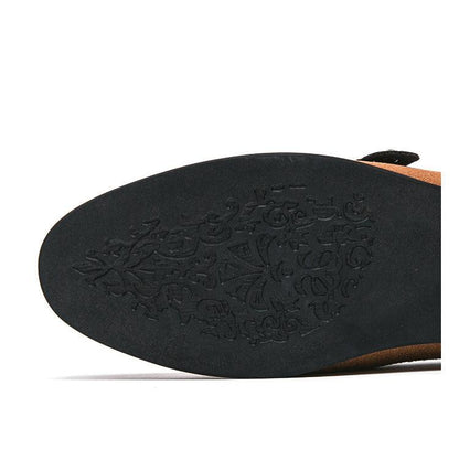 Round Toe Slip-On Formal Loafers - Men Shoes - Loafer Shoes - Guocali