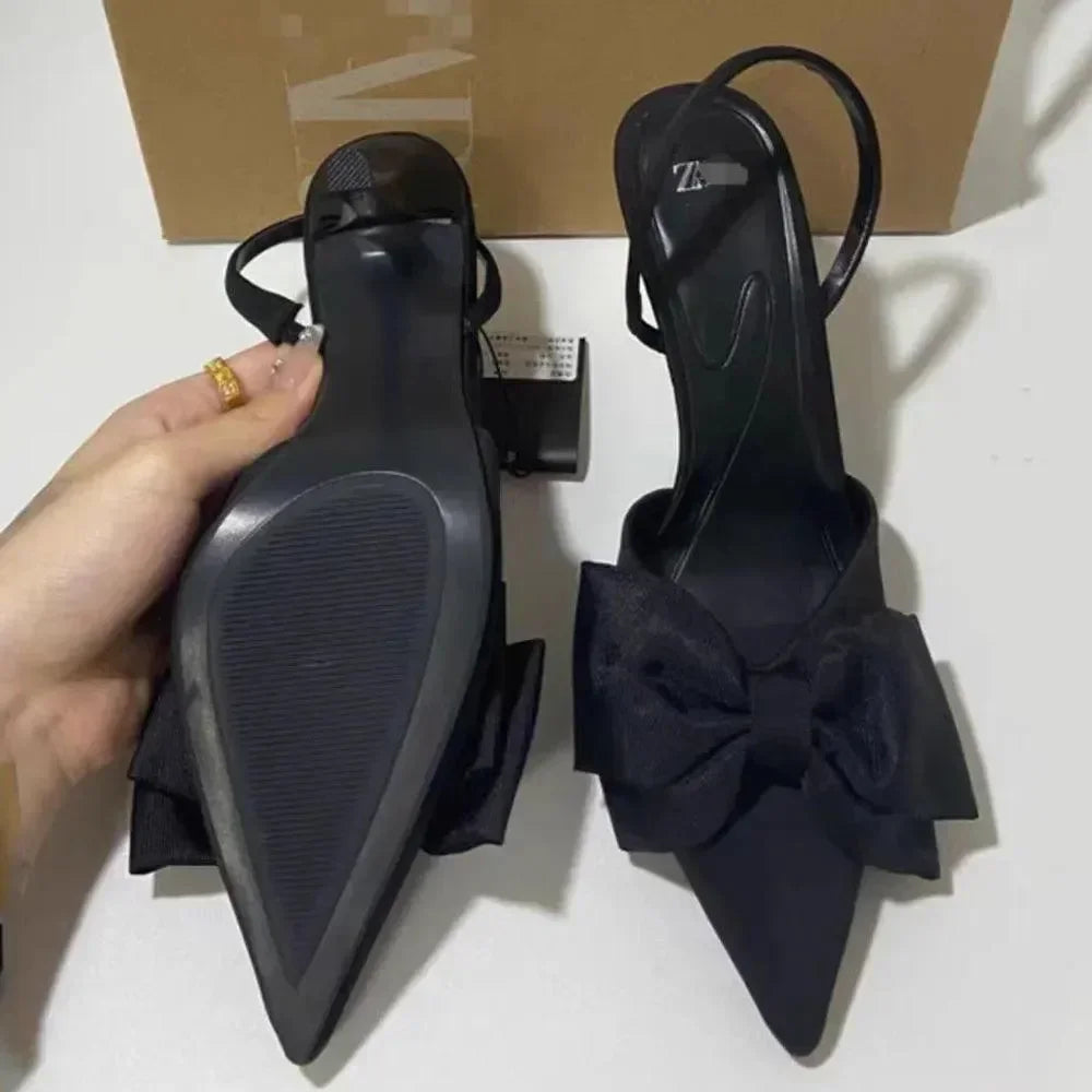 Sandals Pointed Toe Slingbacks Women Sandals -Guocali