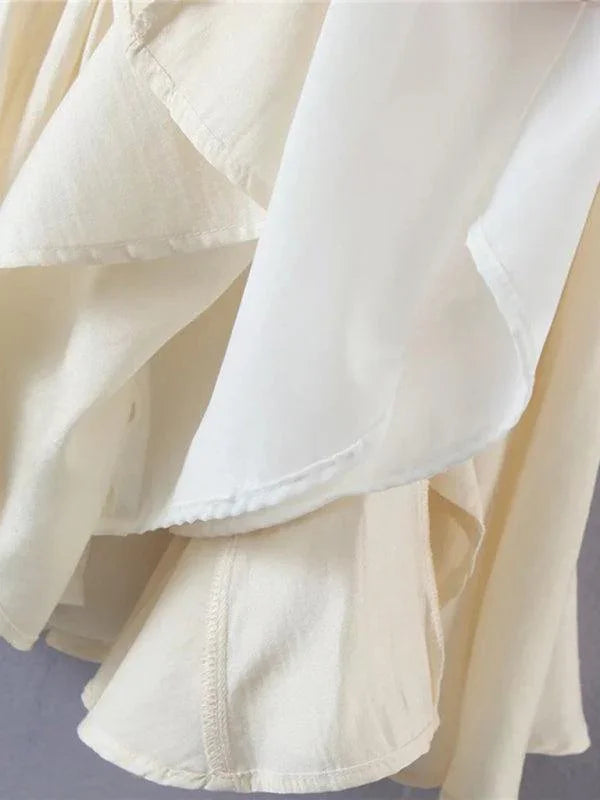 Sexy Pleated Skirt Strapless Dress -Guocali