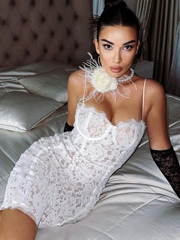 Sexy Slim Backpack Hips Suspender Dress -Guocali