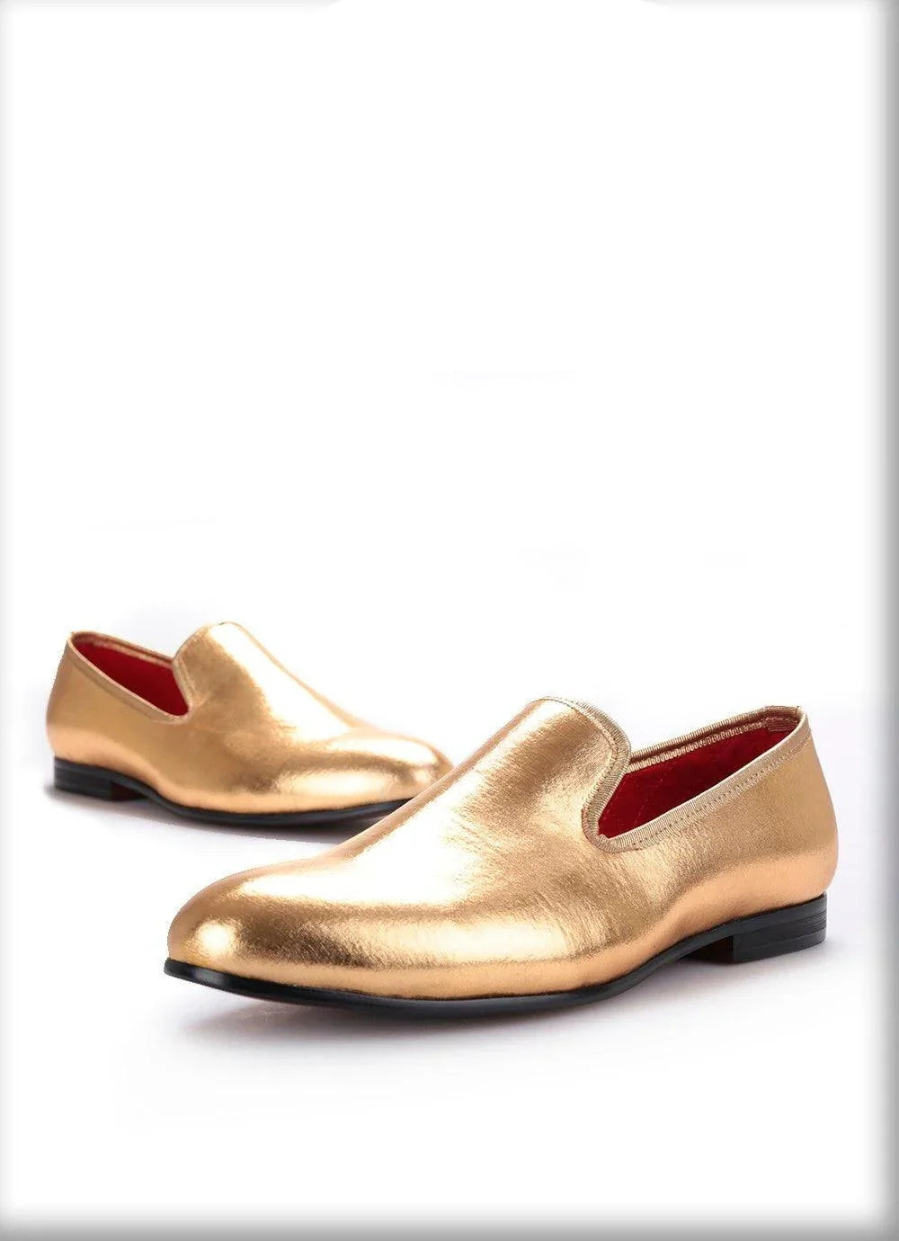 Shiny Slip-On Men loafers - Men Shoes -Guocali