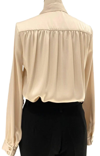 Silk Satin Women Blouse -Guocali