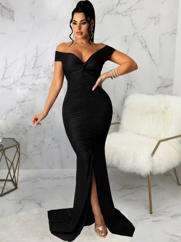 Skinny Bodycon Evening Dress