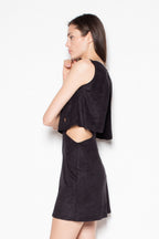 Sleeveless Cut Out Mini Dress Casual Style-Day Dress-GUOCALI