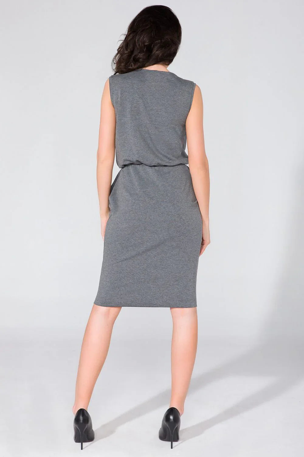 Sleeveless Knit Dress Casual Lightweight Everyday Fit-Day Dress-GUOCALI