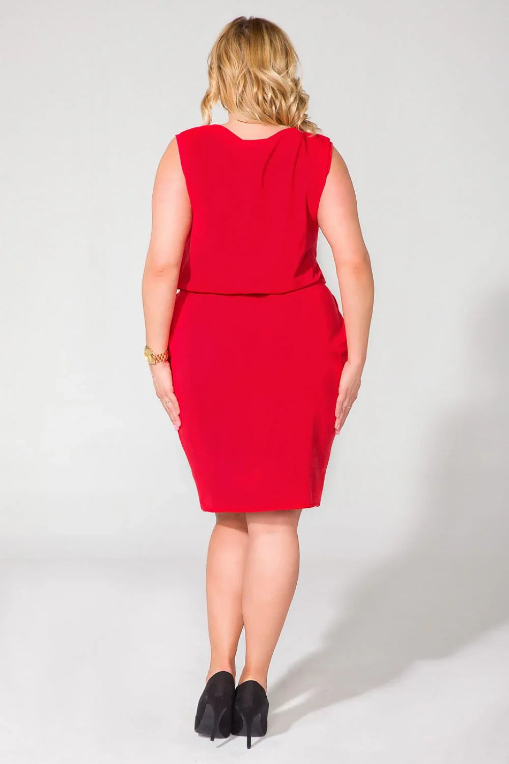 Sleeveless Knit Dress Casual Lightweight Everyday Fit-Day Dress-GUOCALI