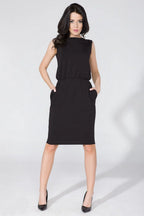 Sleeveless Knit Dress Casual Lightweight Everyday Fit-Day Dress-GUOCALI