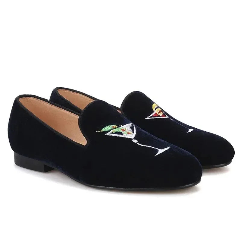 Slip-On Wineglass Women Loafers -Guocali