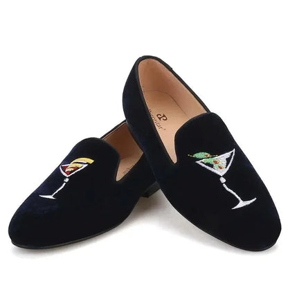 Slip-On Wineglass Women Loafers -Guocali