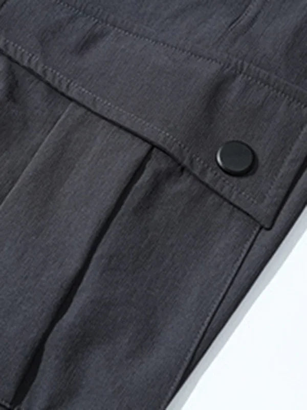 Sporty Men Cargo Pants – Mid Rise Quick-Drying -Guocali