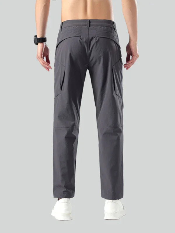 Sporty Men Joggers – Mid Rise Quick Dry -Guocali