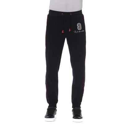Sporty Men Sweatpants – Mid Rise Logo Comfort -Guocali
