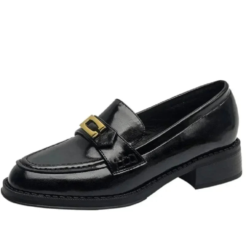 Stylish Low-Heeled Women Loafers -Guocali