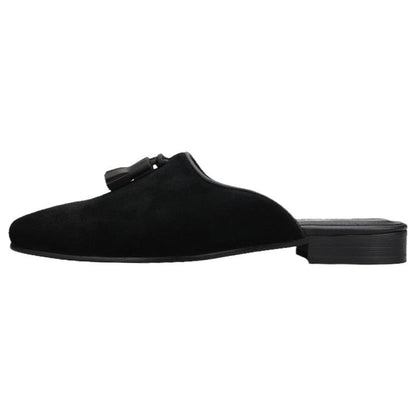 Suede Leather Loafers With Tassel - Men Shoes - Loafer Shoes - Guocali