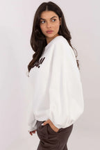 Women's Sweatshirt - Crew-neck With Regular Fit