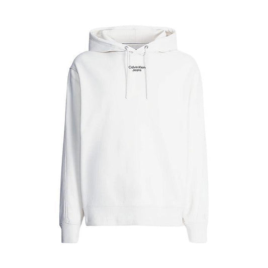 Sweatshirt - Plain Calvin Klein Jeans Men Sweatshirt - White - Sweatshirts - Guocali